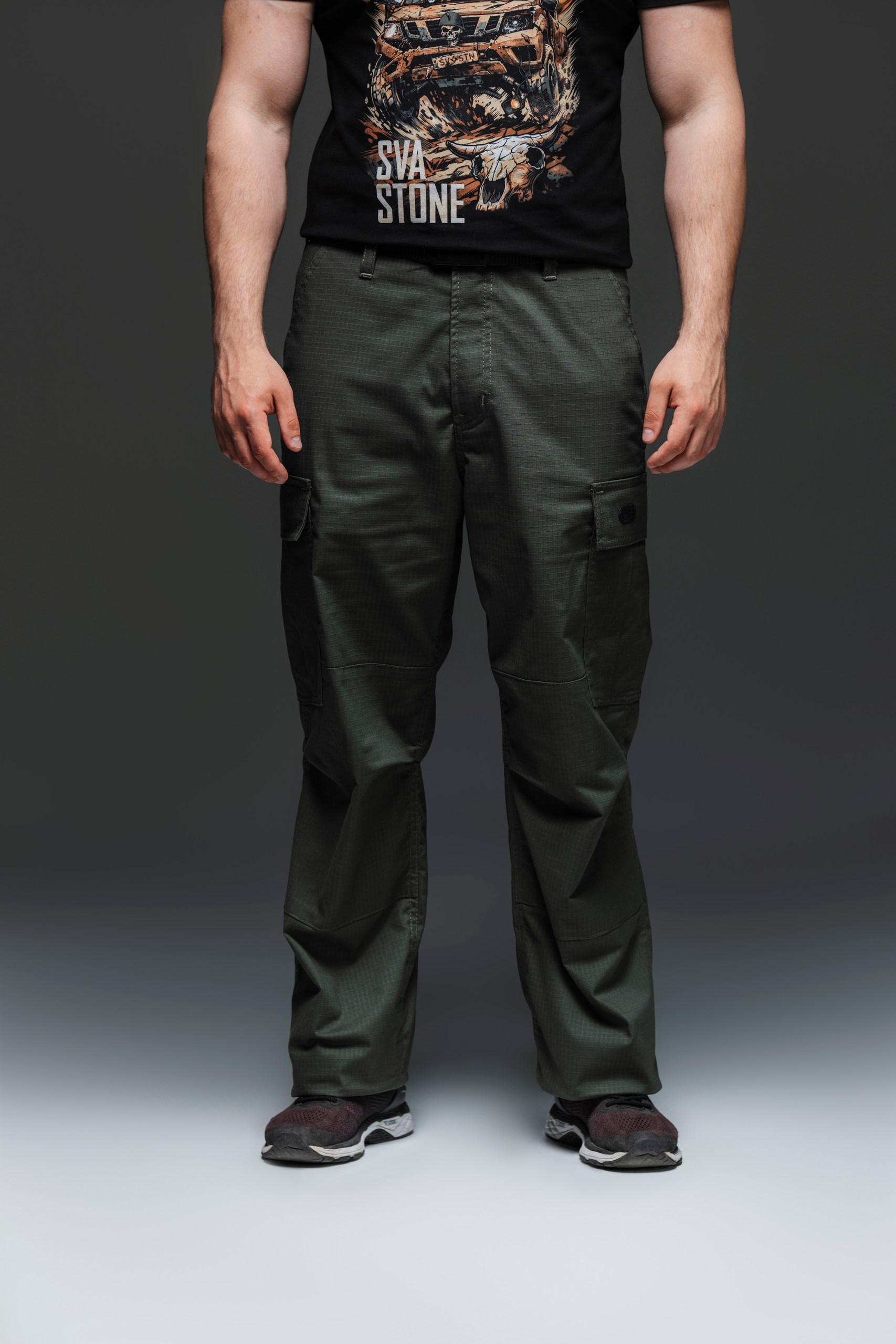 Штани rip-stop Cargo olive 